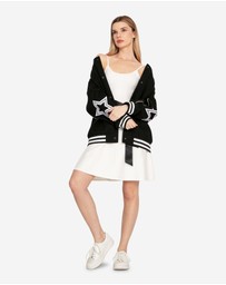 Belle & Bloom - Hold Me Close Letterman Bomber