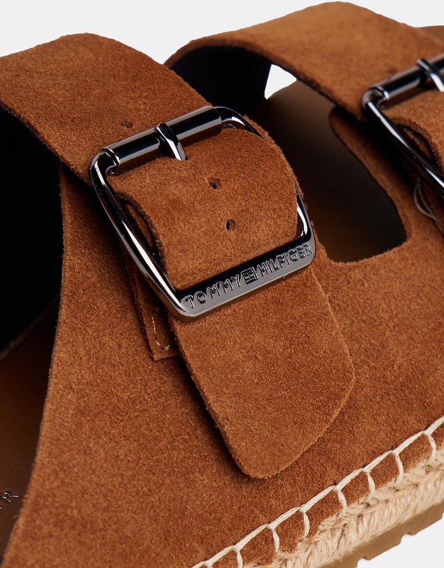 Tommy Hilfiger - Flex Jutte Hilfiger Suede Sandals - Men's