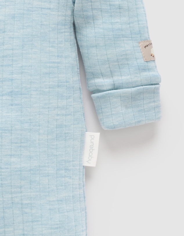Purebaby - Merino Growsuit -Kids-Babies