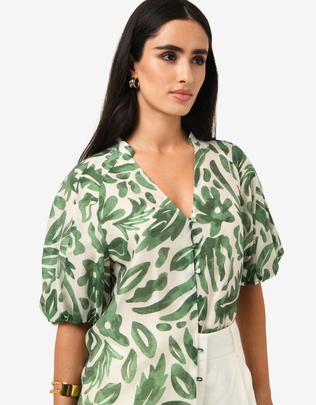 Forcast - Tallulah Puff Sleeve Top