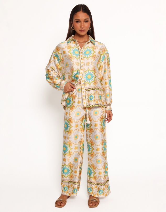 Petal & Pup - Gretel Pant - White Multi