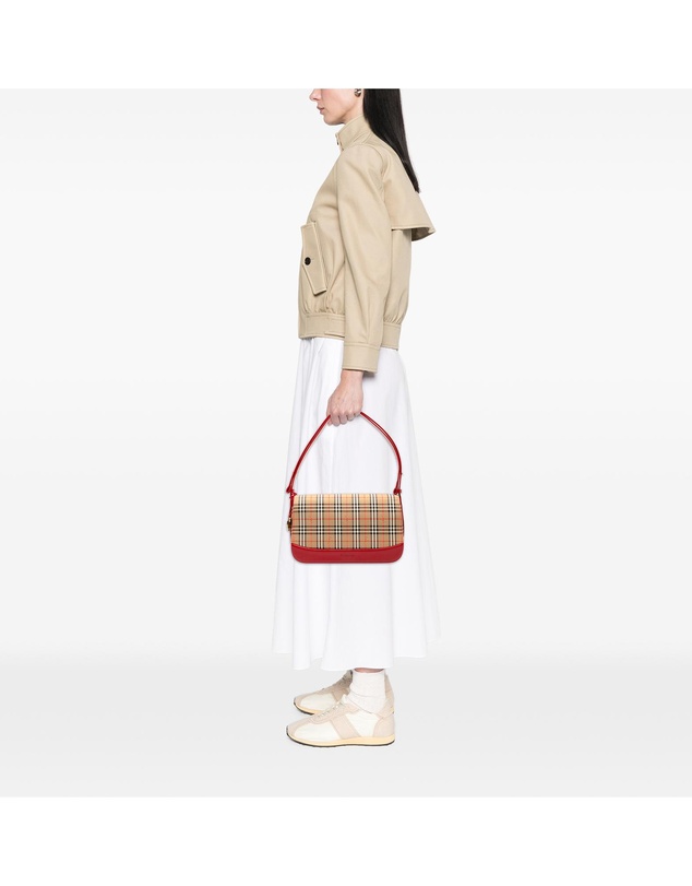 Pre-Loved by Azura Reborn - Pre-Loved Haymarket Check Canvas Shoulder Bag