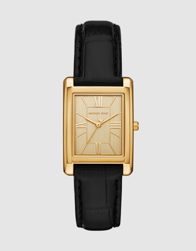 Michael Kors - Essex Black Analogue Watch