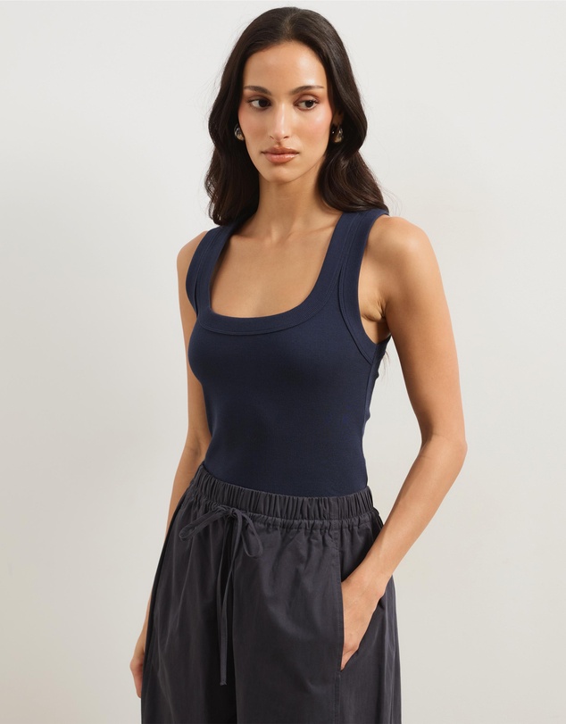 Atmos&Here - Organic Cotton Scoop Tank