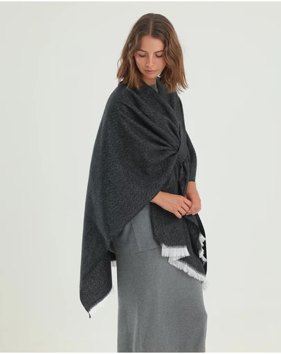 Morgan & Taylor - Concetta Poncho in Black