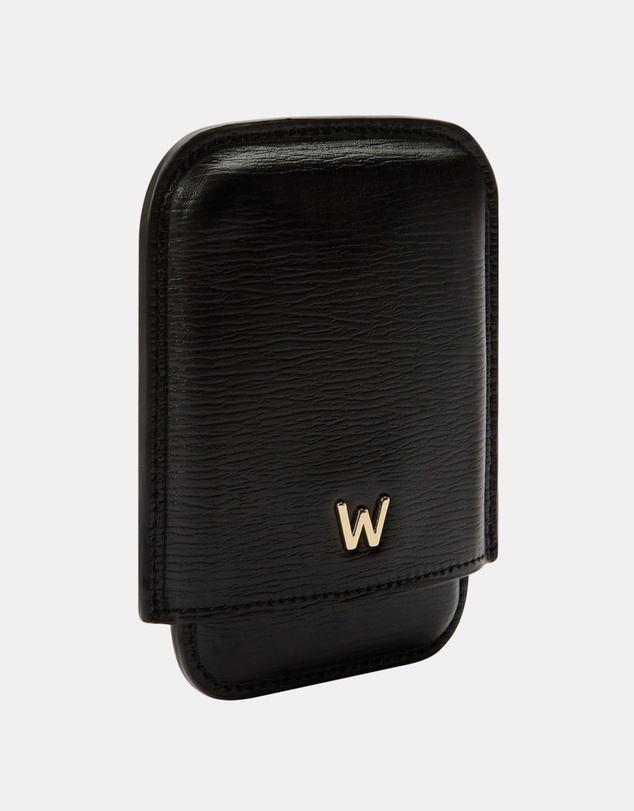 Wolf - Wolf Logo Molded Card Holder Black