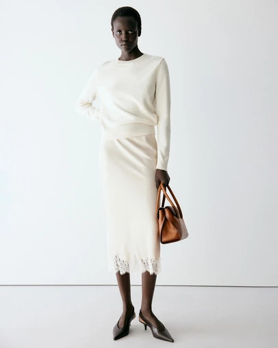 M.N.G - Round Neck Knitted Sweater