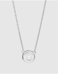 Najo - Capri Silver and Pearl Necklace