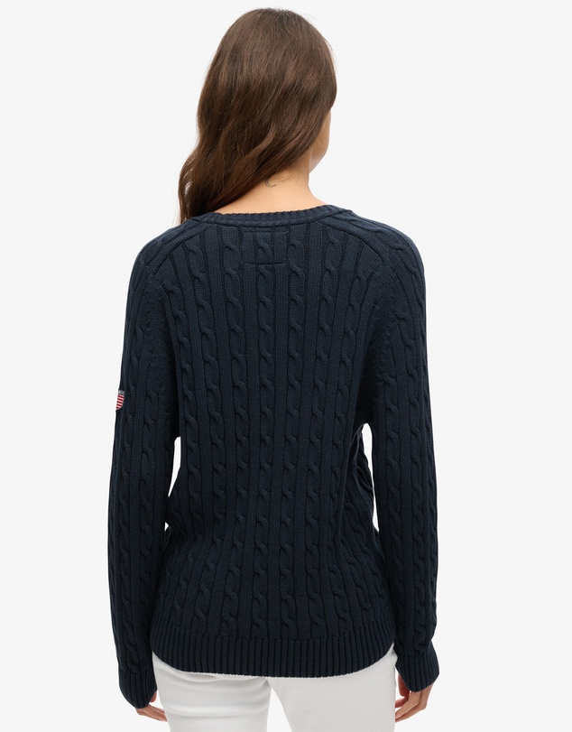 Superdry - Slouchy Cable Knit