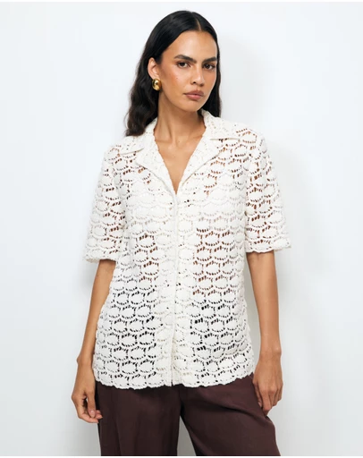 AERE - Tula Crochet Top