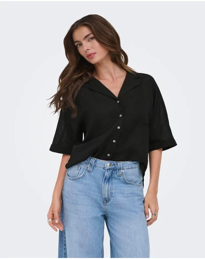 ONLY - Bruxelles Linen Blend Shirt