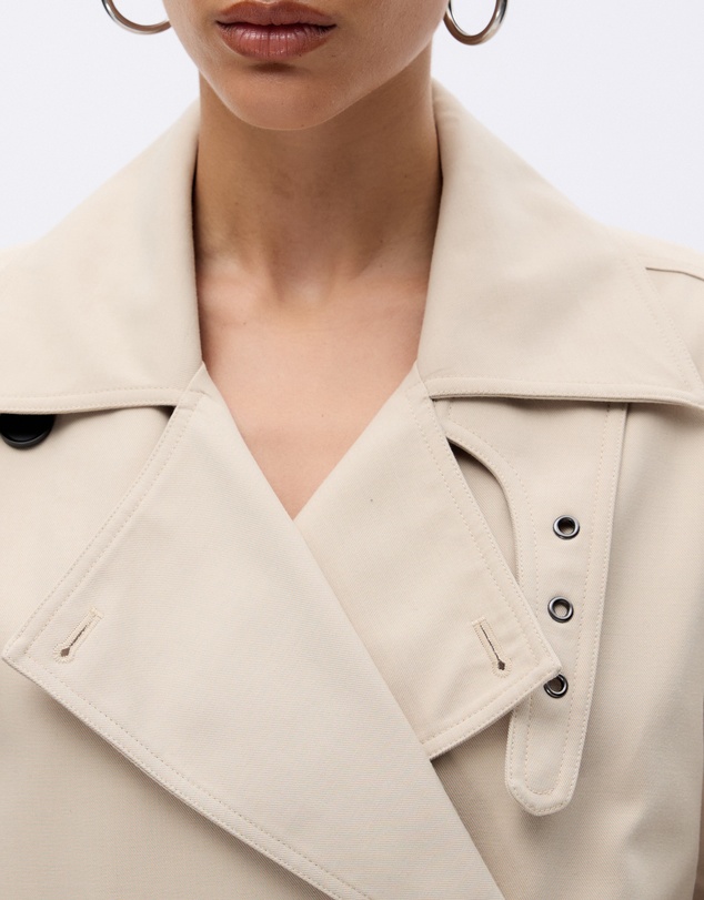 Minima Esenciales - Eleni Cocoon Trench Coat