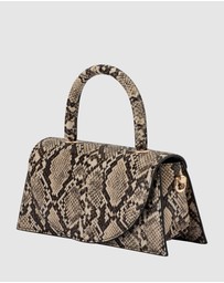 Olga Berg - Kendall Printed Top Handle