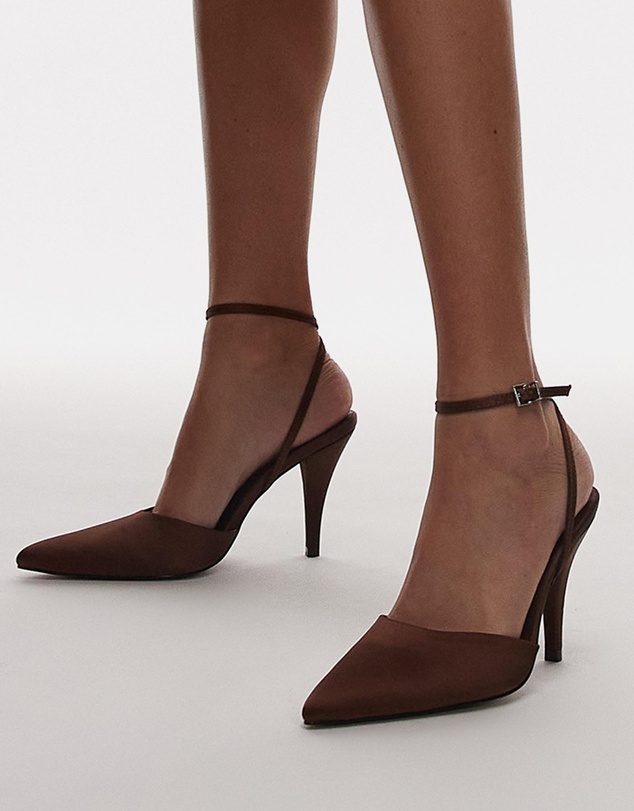 TOPSHOP - Demi Cone Heel Court Shoes