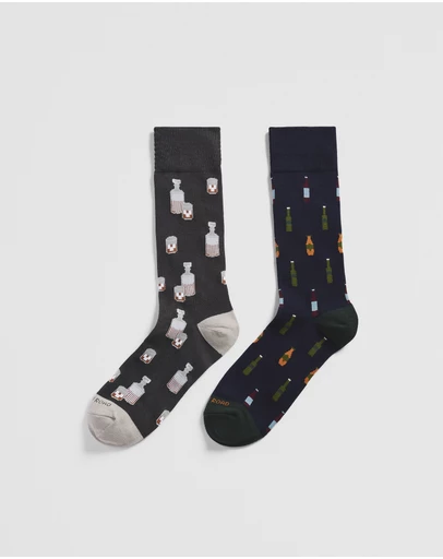 Country Road - Bar Sock Pack Of 2