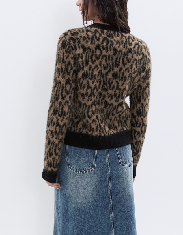 UNISON - Lofty Intarsia Crew Neck Knit