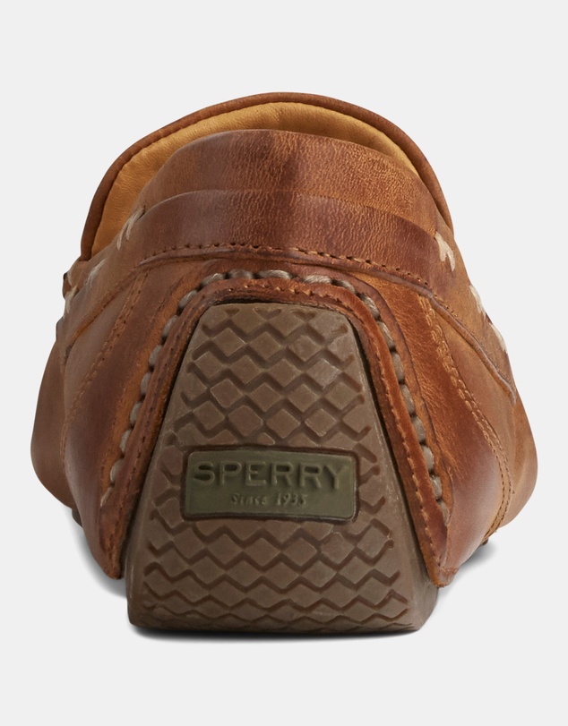 Sperry - Gold Harpswell Driver Medium Leather Tan- Men's