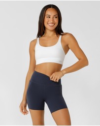 Lorna Jane - Amy No Chafe Phone Pocket 14cm Bike Shorts