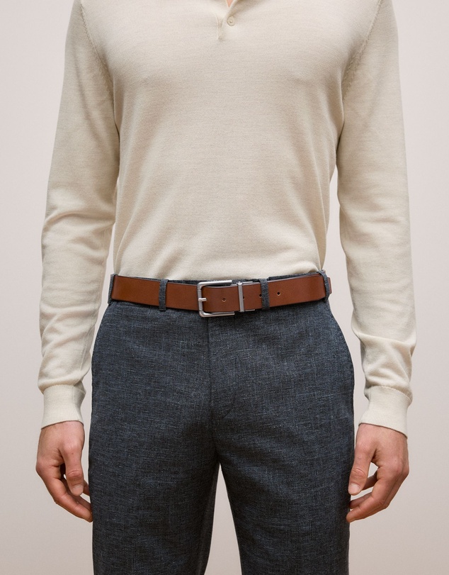 Trenery - Flint Reversible Belt in Espresso