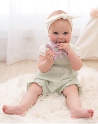 Playground - Silicone Splash Teether - Dusty Mauve