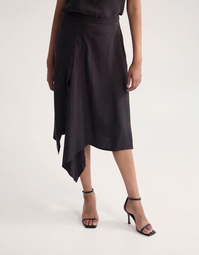 Oxford - Ronja Cupro Draped Skirt