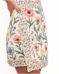 Petal & Pup - Rinna Mini Dress - Pastel Floral