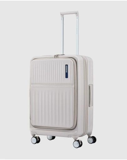 American Tourister - Tranto Check-In Medium 68Cm Suitcase Expandable Book & Centre Opening