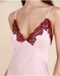 Gingerlilly - Magnolia Silky Satin Long Gown