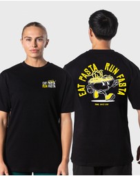 TWL - Lifestyle Oversized T-Shirt Eat Pasta Run Fasta