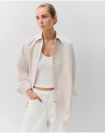 UNISON - Oversized Oxford Shirt