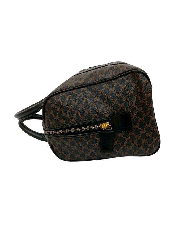 Pre-Loved by Azura Reborn - Pre-Loved Macadam Coated Canvas Boston Bag