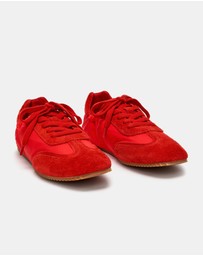 ARKET - Suede-Nylon Trainers