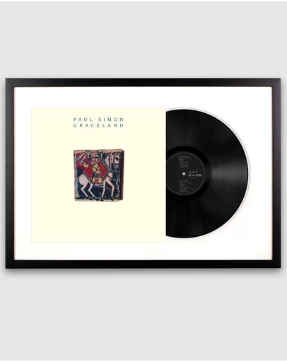 iWorld - Framed Paul Simon Graceland Vinyl Album Art