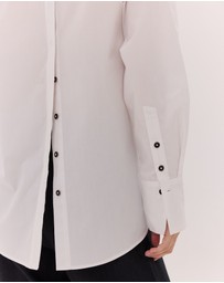 Cloth & Co. - The Split Back Shirt | White