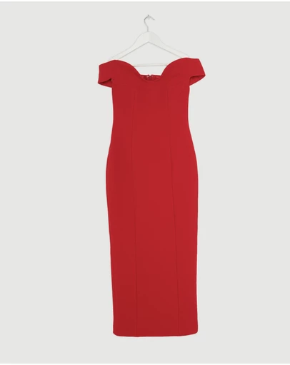 Revibe - Repaired Mossman Modernist Maxi Dress - AU 8