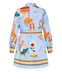 City Chic - Ezra Print Mini Dress
