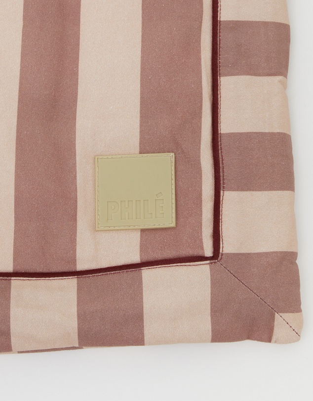 Phile - Striped Play Mat – Pink