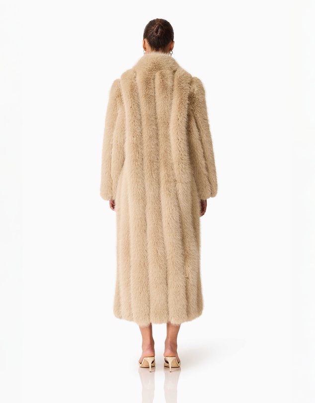 Elliatt - Faux Fur Maxi Coat