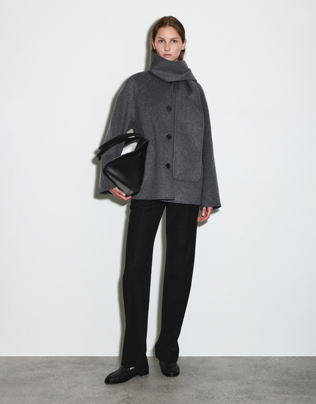 COS - Double-Faced Wool Scarf Jacket