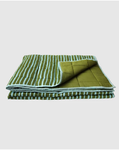 Mosey Me - Strokes Quilted Throw