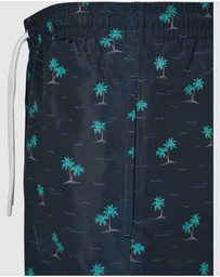 Urban Classics - Pattern Swim Shorts