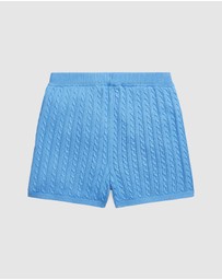 Polo Ralph Lauren - Mini-Cable Cotton Shorts (7YRS-16YRS)
