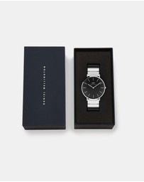 Daniel Wellington - Classic 40mm Sterling Piano Brushed Onyx