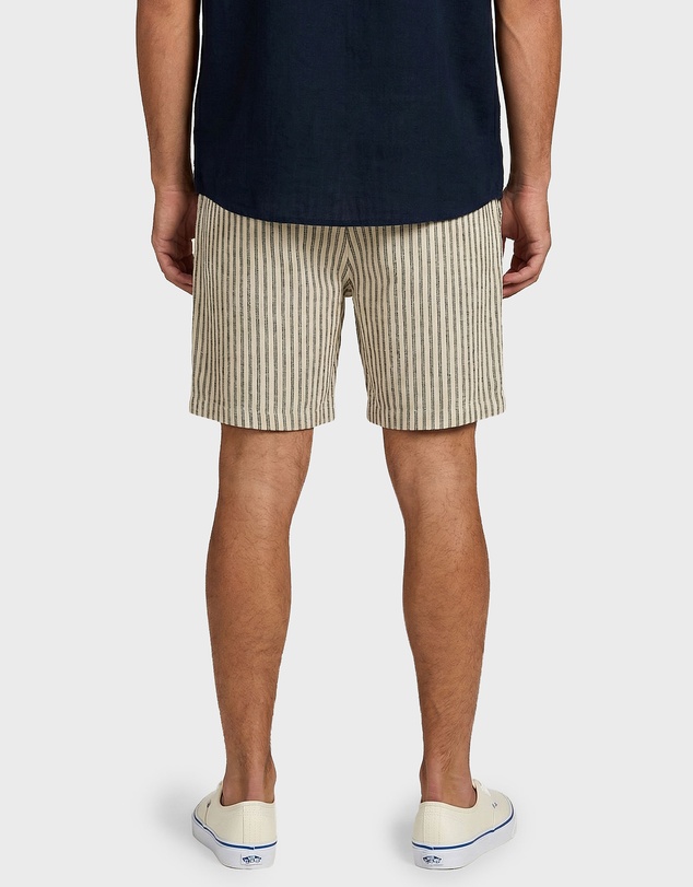 Academy Brand - Jeff Stripe Linen Short