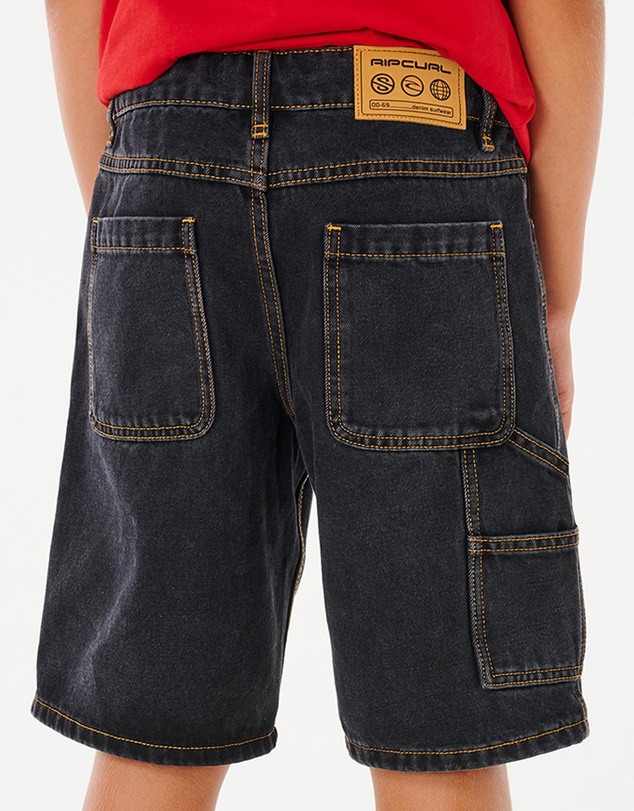 Rip Curl - Hyped Up Denim Walkshorts - Teens
