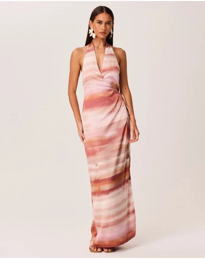 SNDYS - Atlanna Wrap Maxi Dress