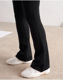 Aim'n - Ribbed Seamless Flare Tights
