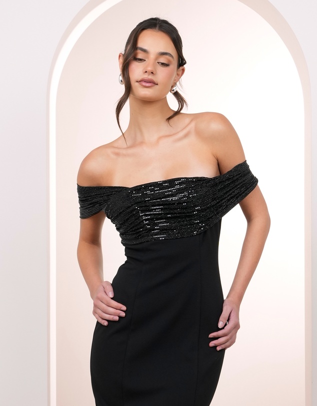 Pilgrim - Fiore Off Shoulder Maxi Dress