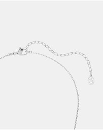 Swarovski - Idyllia Pendant, Mixed Cuts, Arrow, White, Rhodium Plated