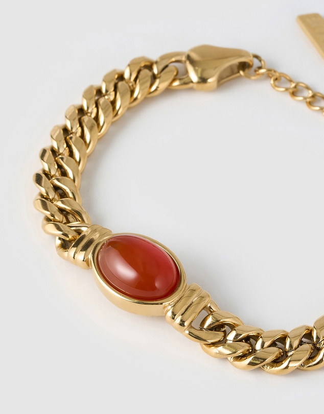 Arms Of Eve - Odette Bracelet - Red Agate